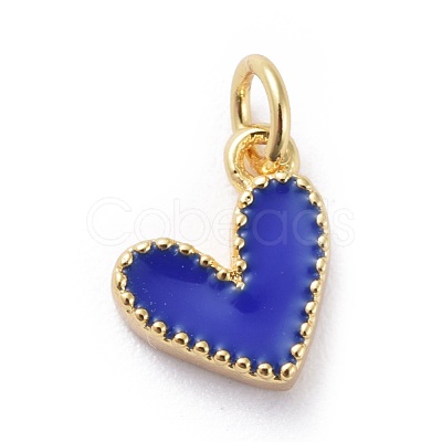 Enamel Charms KK-G363-54G-06-1