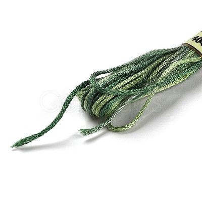 10 Skeins 6-Ply Polyester Embroidery Floss OCOR-K006-A63-1