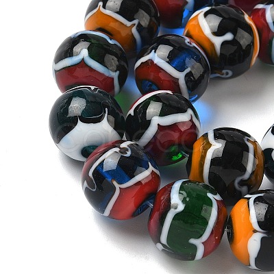 Handmade Lampwork Beads LAMP-K039-40-1