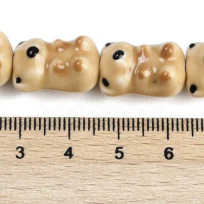 Handmade Porcelain Beads Strands PORC-P029-01-1