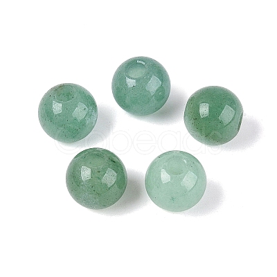 Natural Green Aventurine Beads G-Q602-08B-06-1