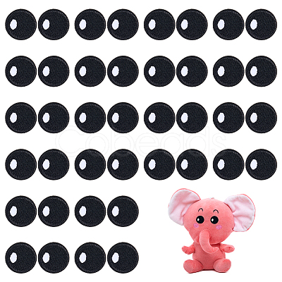 20 Pairs Eye Appliques DIY-PH0035-13D-1
