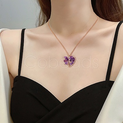 6Pcs 3 Styles Natural Gemstone Pendants FIND-SZ0002-70-1