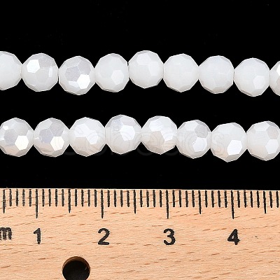 Imitation Jade Glass Beads Stands EGLA-A035-J6mm-B05-1