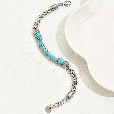 Elegant Stainless Steel Wheat Chain Bracelets GZ3677-1