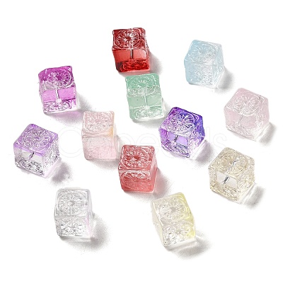 Transparent Glass Beads GLAA-A012-04-1