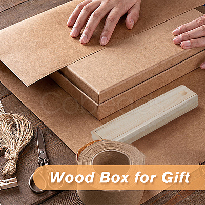 Rectangle Wooden Jewelry Box LS-AJEW-WH0513-09-1
