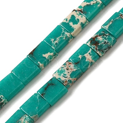 Synthetic Imperial Jasper Beads Strands G-F762-A03-01-1