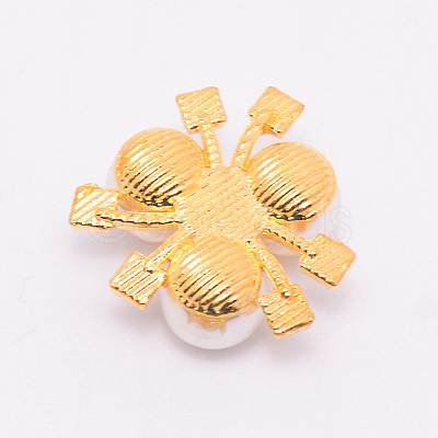 Alloy Cabochons PALLOY-WH0071-36G-1