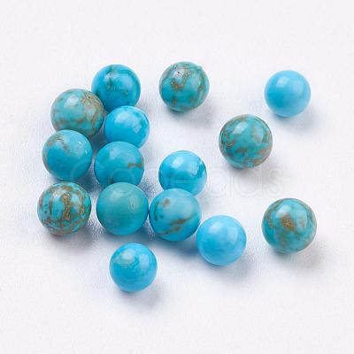 Natural Magnesite Beads G-E482-07B-4mm-1