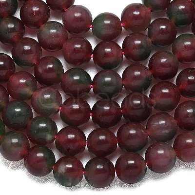 Natural Malaysia Jade Beads Strands G-B165-C03-8mm-1