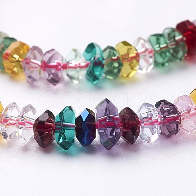 Glass Beads Strands GF3x6mm-5-1