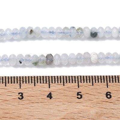 Natural White Tourmaline Beads Strands G-L651-B05-4x2mm-01-1