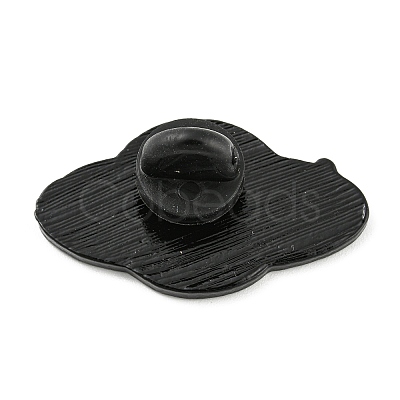 Black Alloy Brooches JEWB-E032-01EB-04-1