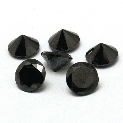 Diamond Shape Grade A Cubic Zirconia Cabochons ZIRC-M002-5mm-008-1