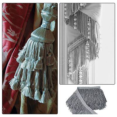 4M Polyester Tassel Lace Ribbon OCOR-DC0001-09B-1