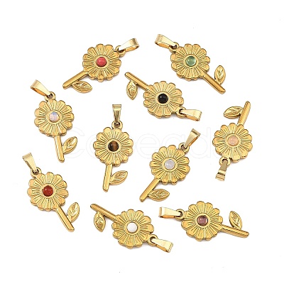 Natural & Synthetic Gemstone Pendants GG-CBA97F4-01G-1