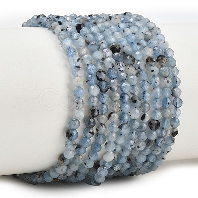 Natural Devil Blue Aquamarine Beads Strands GG-CBAF158-D01-04-1
