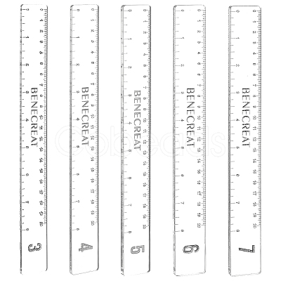 10Pcs 5 Style Acrylic Clay Depth Guides TOOL-WH0159-40-1