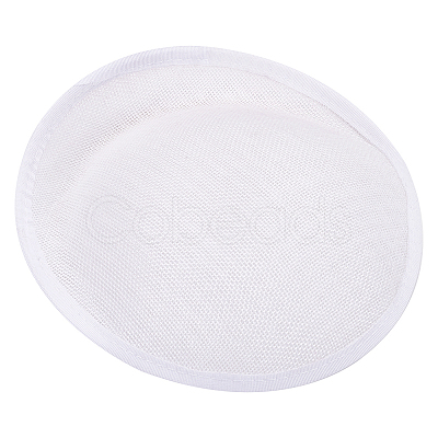 Linen Cloth Mini Hat Fascinator Base AJEW-WH0472-53A-1