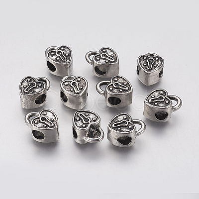 Ion Plating(IP) 304 Stainless Steel European Beads STAS-J022-032AS-1