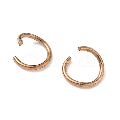304 Stainless Steel Open Jump Rings STAS-Z150-01E-RG-1
