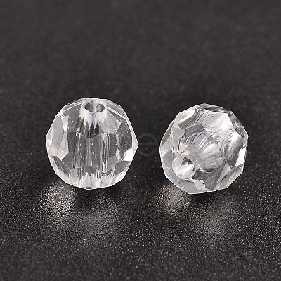 Transparent Acrylic Beads DB6mmC01-1