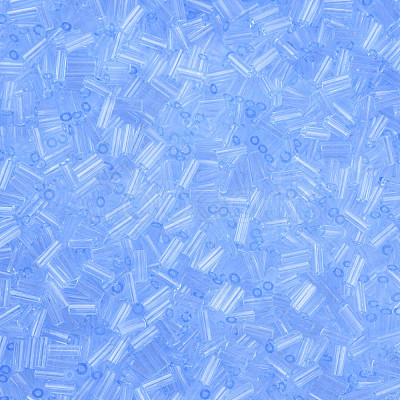 Transparent Glass Bugle Beads SEED-N005-001-C08-1