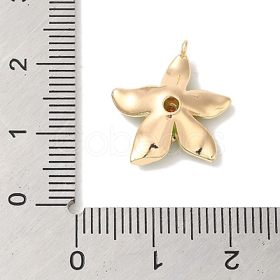 Brass Enamel Pendants X-KK-S368-13G-02-1