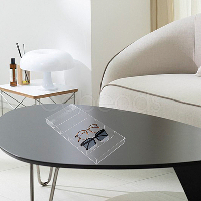 6-Slot Acrylic Sun Glasses Storage Tray ODIS-WH0025-235-1