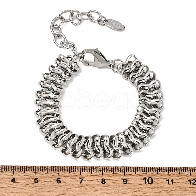 12MM 316L Surgical Stainless Steel Link Chain Bracelets SA-CBAB122-04P-1