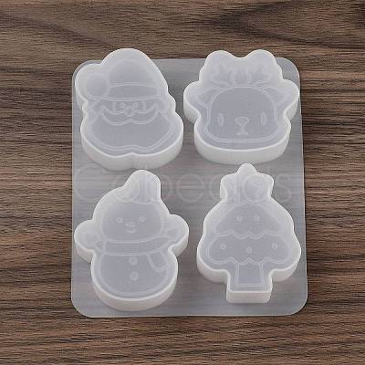 Christmas Theme DIY Silicone Candle Molds SIMO-P010-A02-1
