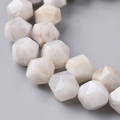 Natural White Crazy Lace Agate Beads Strands G-F668-03-10mm-1