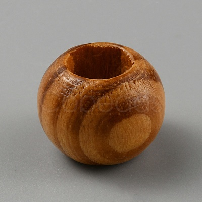Painted Wood Beads WOOD-WH0124-29-1