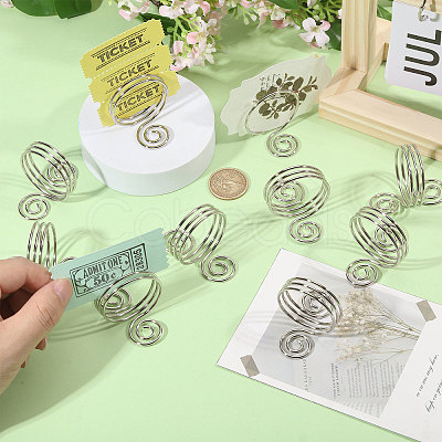 Iron Name Card Holder IFIN-WH0086-20P-1