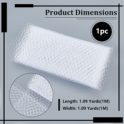 Polyester Mesh Fabric DIY-WH0504-186B-1