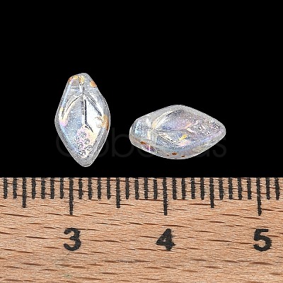 UV Plating Transparent Acrylic Beads AC-CBA81FF-08A-1