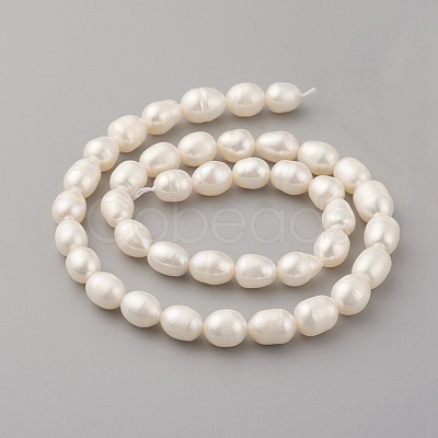 Natural Cultured Freshwater Pearl Beads Strands PEAR-G007-23-1