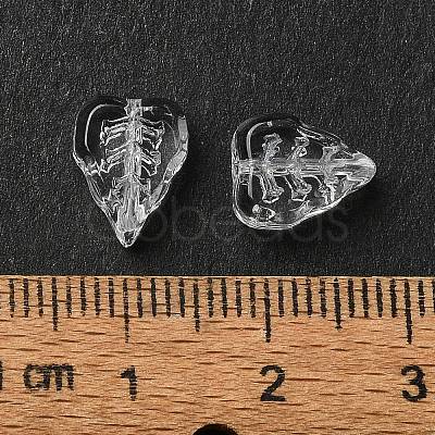 20Pcs Transparent Glass Beads GLAA-Q103-01G-1