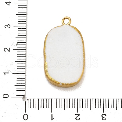 Printed Porcelain Pendants STAS-C183-03B-04-1