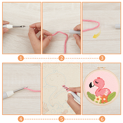 Punch Needle Embroidery Starter Kits for Beginners EMBR-WH20816-001A-1