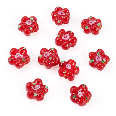 10Pcs Handmade Lampwork Beads LAMP-TADJ0001-01A-1