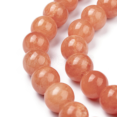 Natural Mashan Jade Beads Strands DJAD-10D-18-2-1