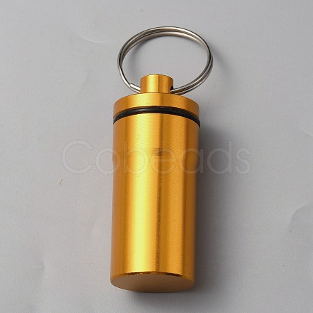 Outdoor Portable Aluminium Alloy Small Pill Case KEYC-WH0029-92F-1