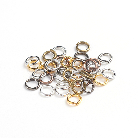 Brass Jump Rings KK-JQ0001-02-6mm-1