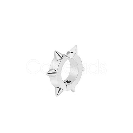 Punk Style 201 Stainless Steel Clip-on Earrings FS-WG56A2E-06-1