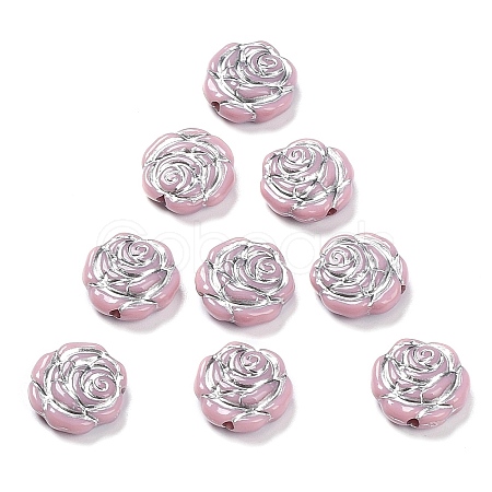 Opaque Acrylic Beads LS-OACR-G016-09F-1