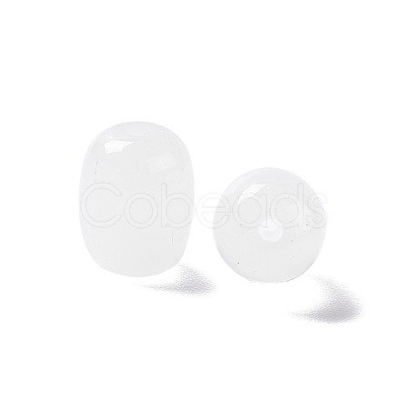 Opaque Glass Beads GLAA-F117-06D-1