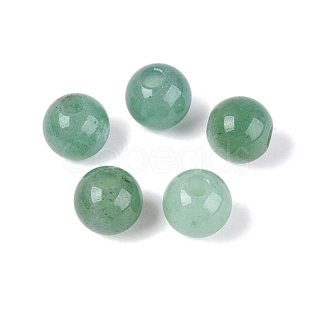 Natural Green Aventurine Beads G-Q602-08B-06-1