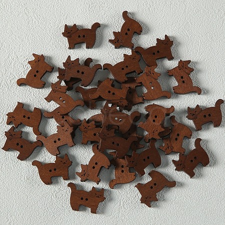Sanders Wood 2-Hole Buttons PW-WGA47B9-06-1